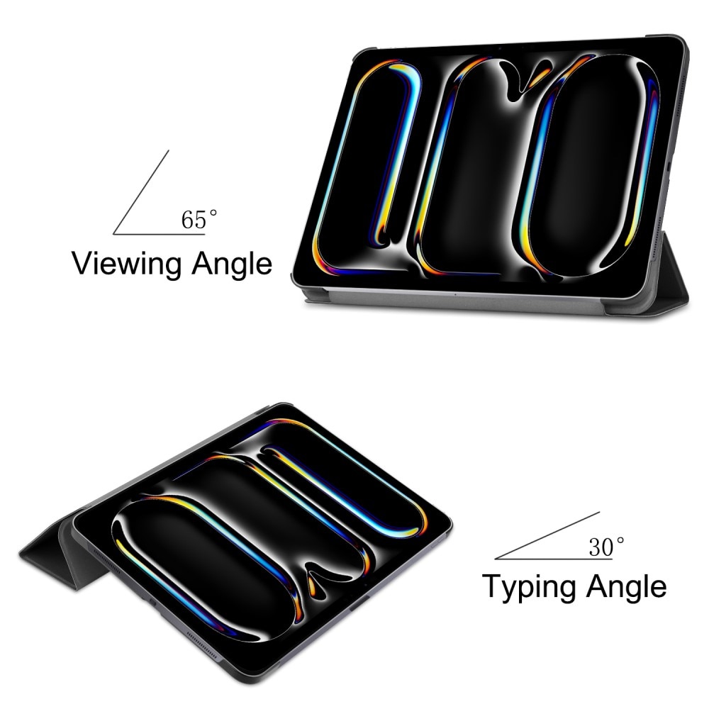 Étui Tri-Fold Apple iPad Pro 13 7th Gen (2024), Noir