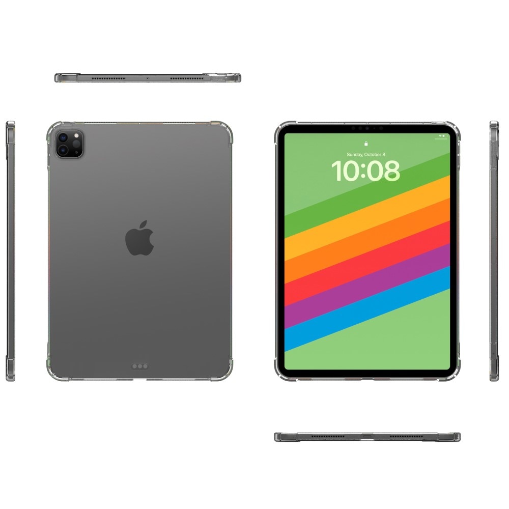 Coque TPU résistant aux chocs iPad Pro 13 7th Gen (2024), transparent