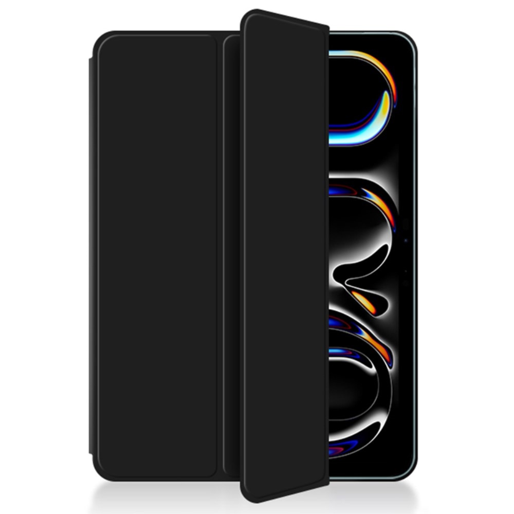 Étui Tri-Fold Magnetic iPad Pro 13 7th Gen (2024), noir