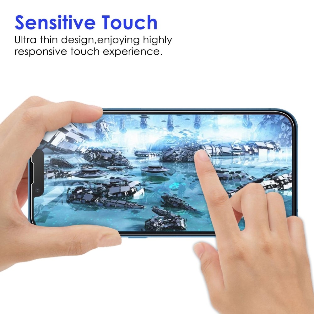 Protecteur d'écran et de caméra verre trempé iPhone 14 Pro Max Transparent