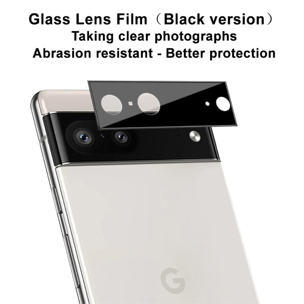 Protecteur de lentille en verre trempé 0,2 mm Google Pixel 7, Transparent