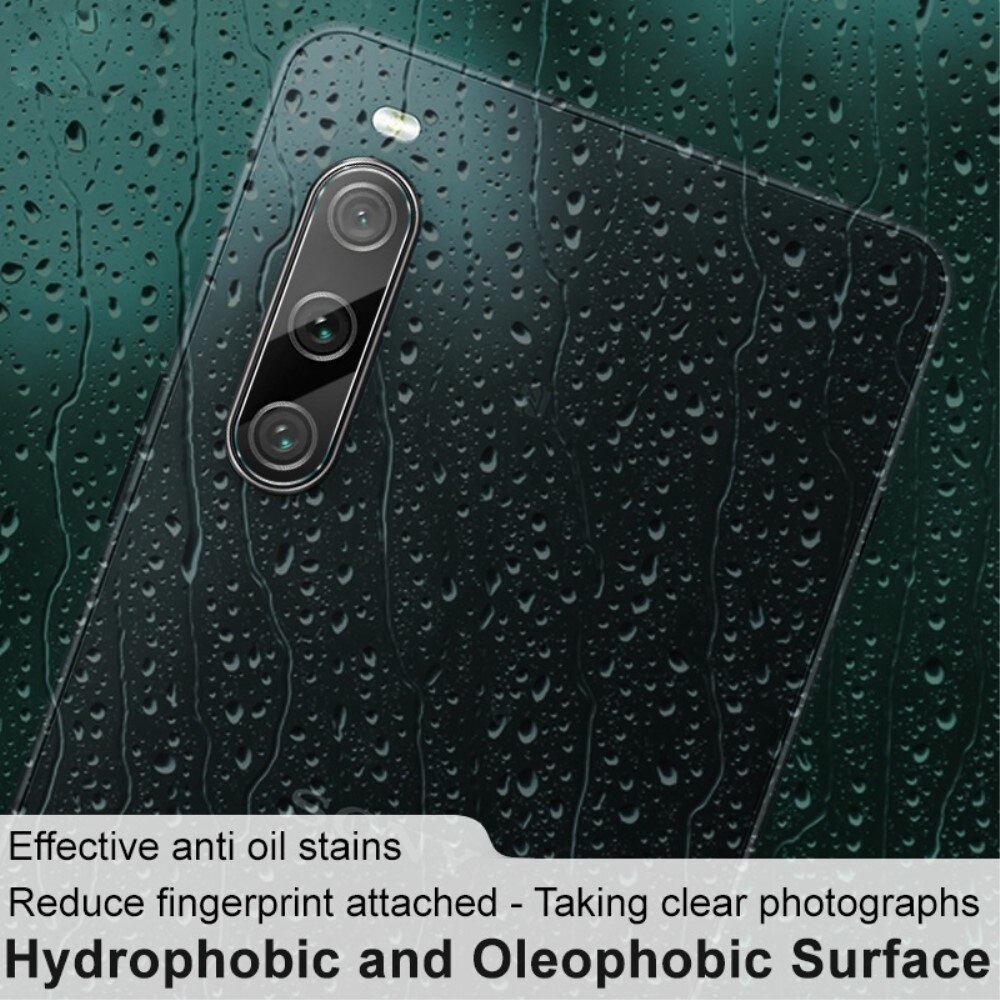 Protecteur de lentille en verre trempé 0,2 mm Sony Xperia 10 IV, Transparent