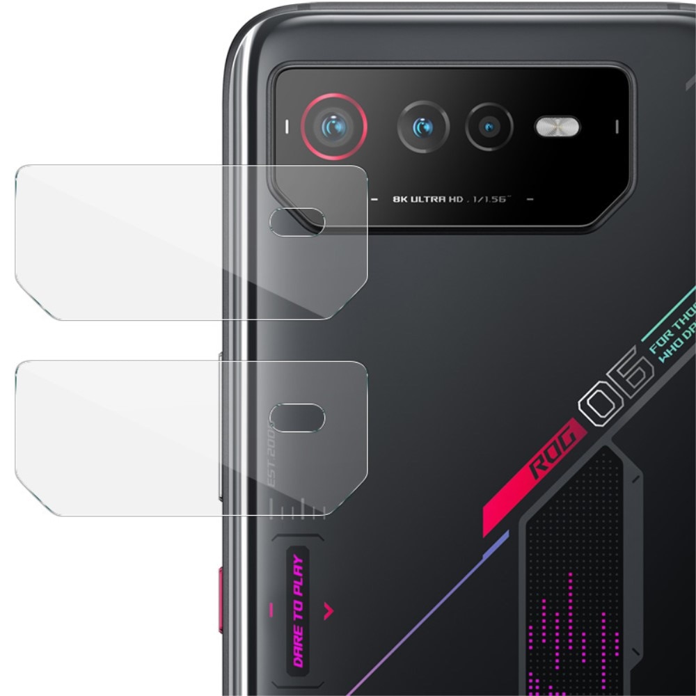 Protecteur d'objectif en verre trempé 0.3mm (2 pièces) Asus ROG Phone 6/6 Pro