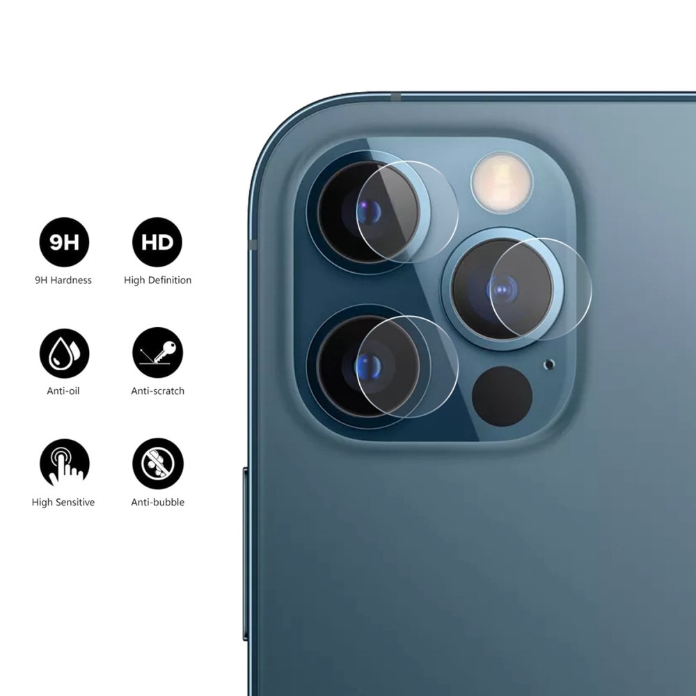 Protecteur de lentille en verre trempé 0,2 mm iPhone 14 Pro Max Transparent