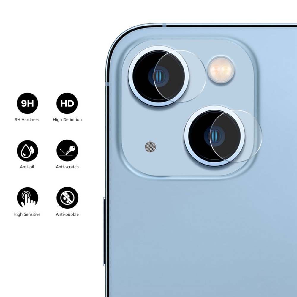 Protecteur de lentille en verre trempé 0,2 mm iPhone 14