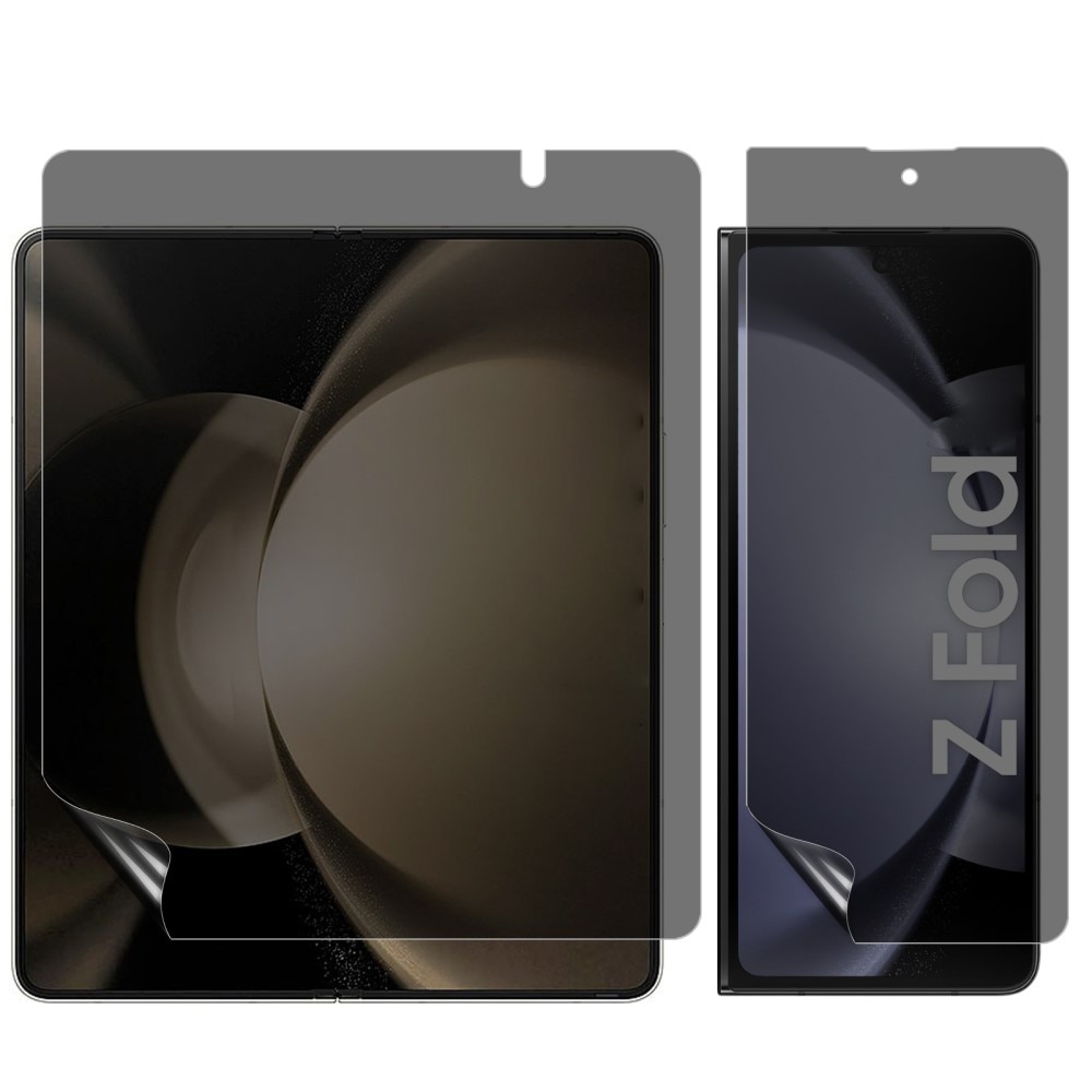 Protecteur d'écran de confidentialité pour écran interne et externe Samsung Galaxy Z Fold 6