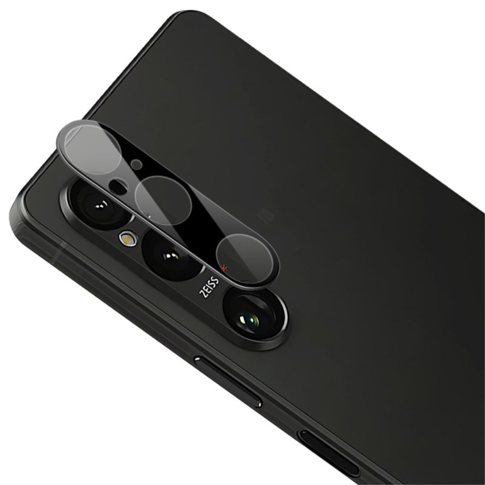 Protecteur de lentille en verre trempé 0,2 mm Sony Xperia 1 VI, Noir