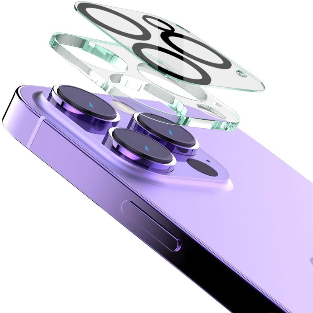 Protecteur de lentille en verre trempé 0,2 mm iPhone 16 Pro Max, Transparent