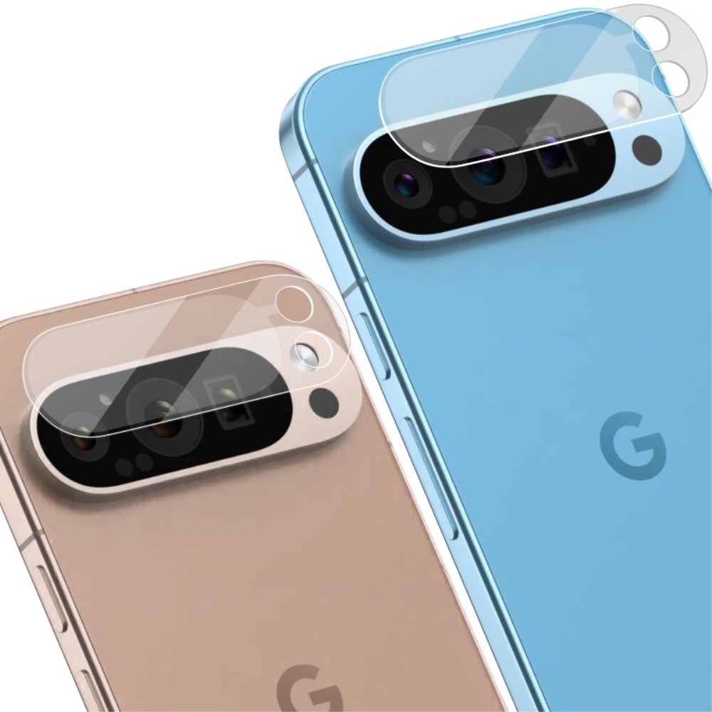 Caméra Protecteur en verre trempé 0,2 mm (2 pièces) Google Pixel 9 Pro, transparent