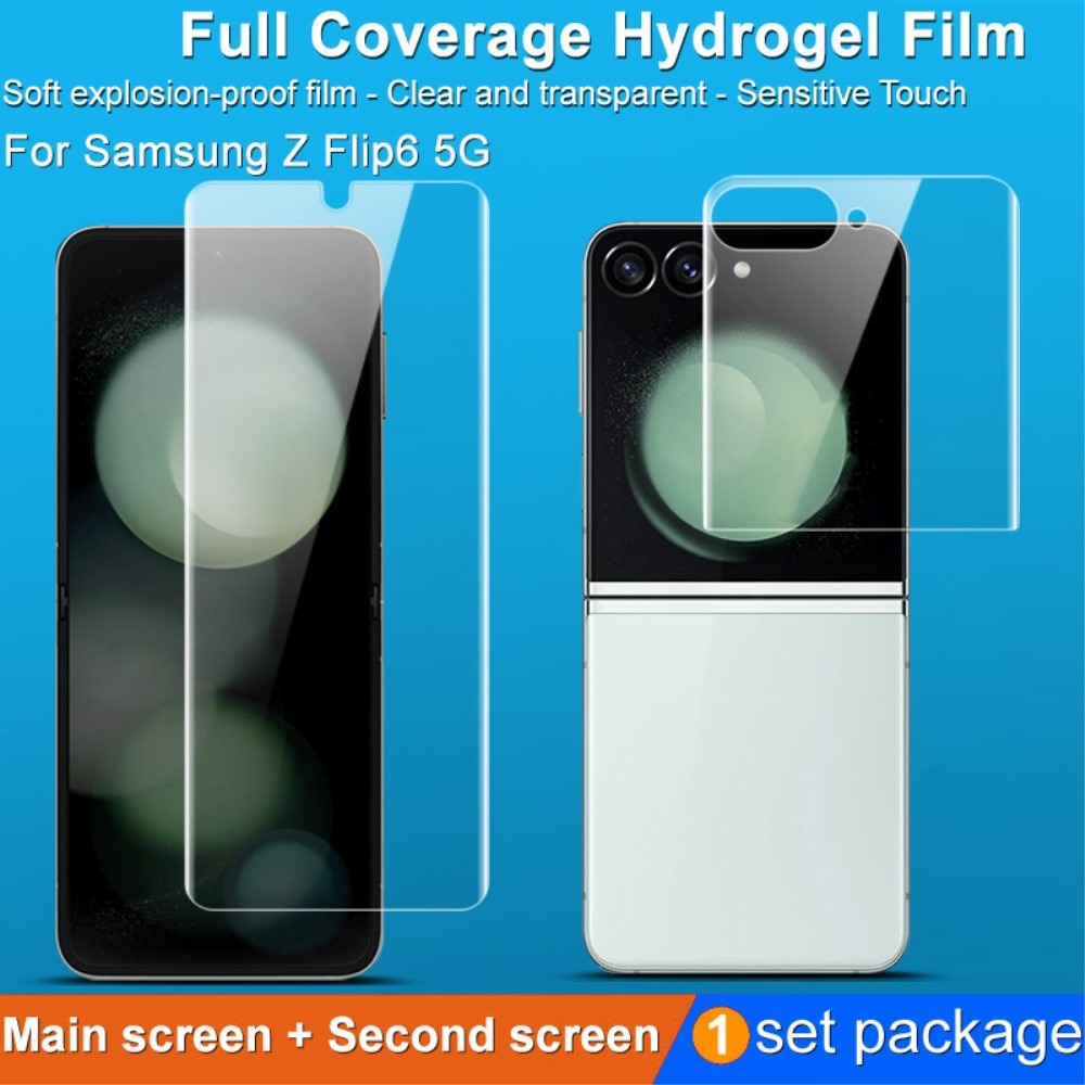 Protecteur d'écran complet hydrogel Samsung Galaxy Z Flip 6