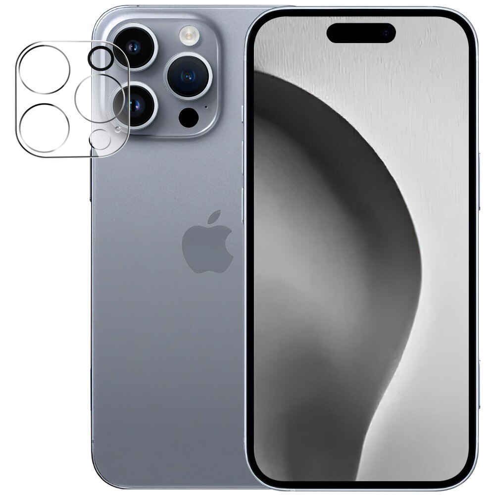 Protecteur d'objectif verre trempé iPhone 16 Pro