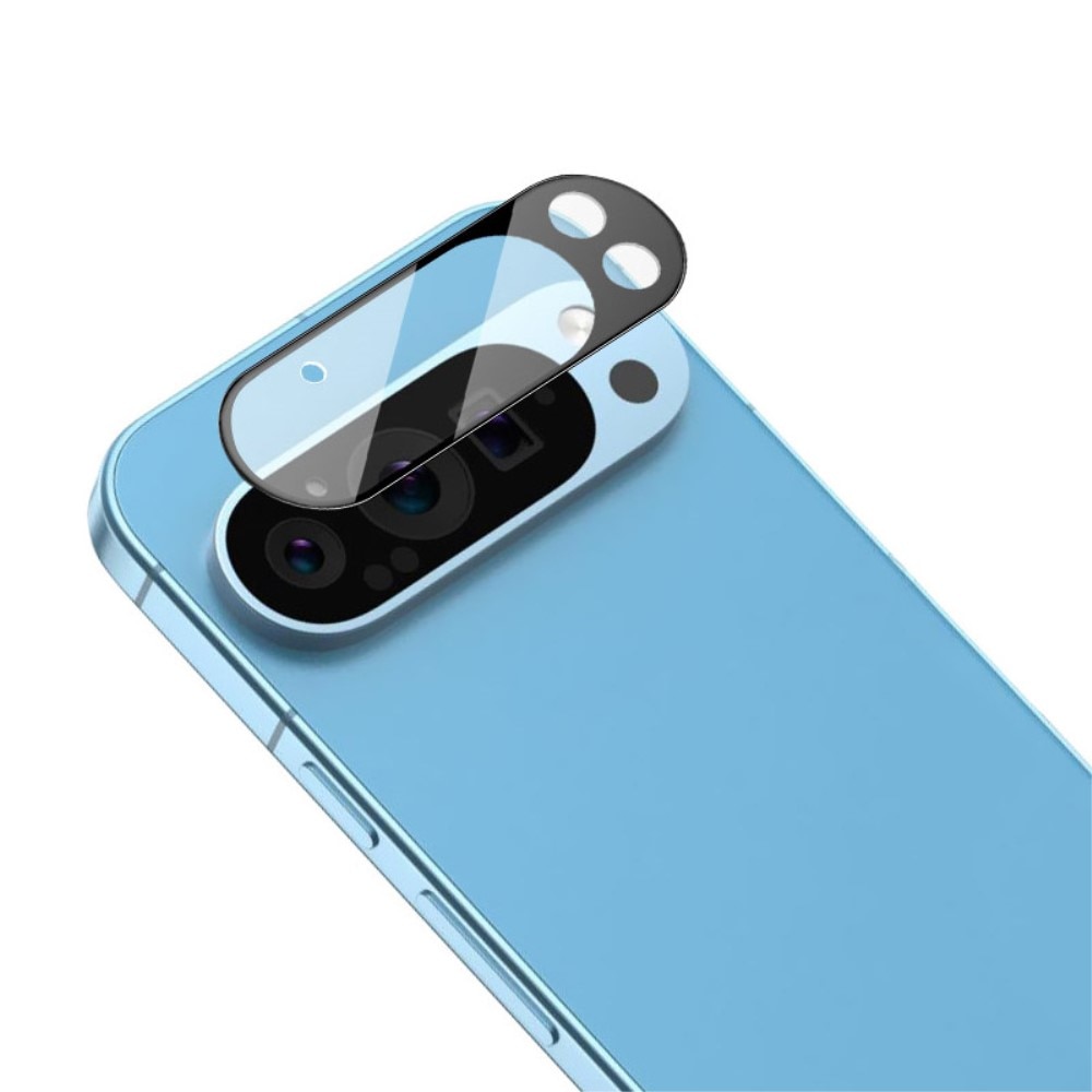 Protecteur de lentille en verre trempé 0,2 mm Google Pixel 9 Pro XL, Noir