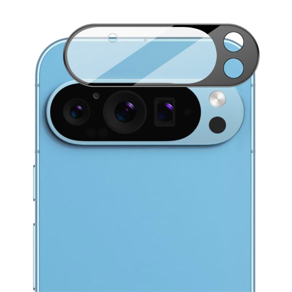 Protecteur de lentille en verre trempé 0,2 mm Google Pixel 9 Pro, Noir