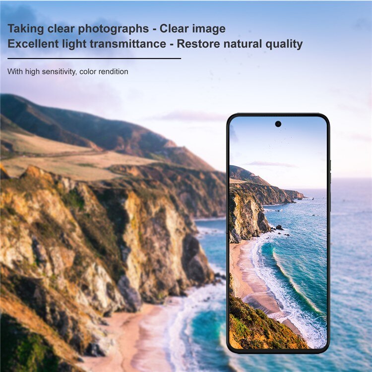 Protecteur d'objectif + Protection d'écran arriere en verre trempé Motorola Razr 60 Ultra Transparent