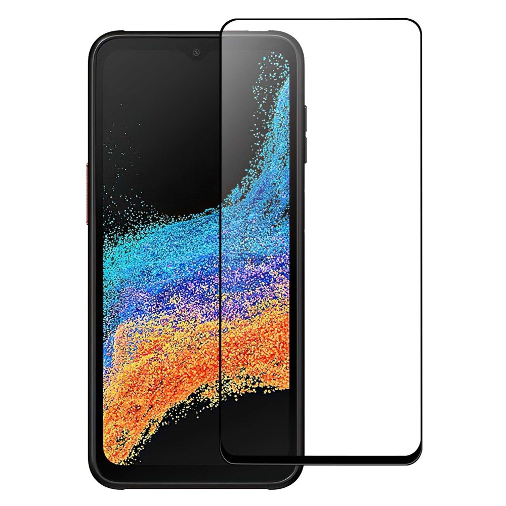 Protecteur d'écran complet verre trempé Samsung Galaxy Xcover 6 Pro Noir