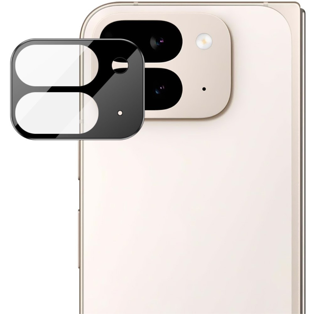 Protecteur de lentille en verre trempé 0,2 mm Google Pixel 9 Pro Fold, Noir