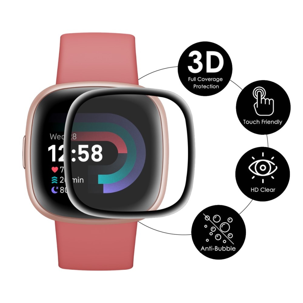 Protecteur d'écran plexiglas Fitbit Sense 2