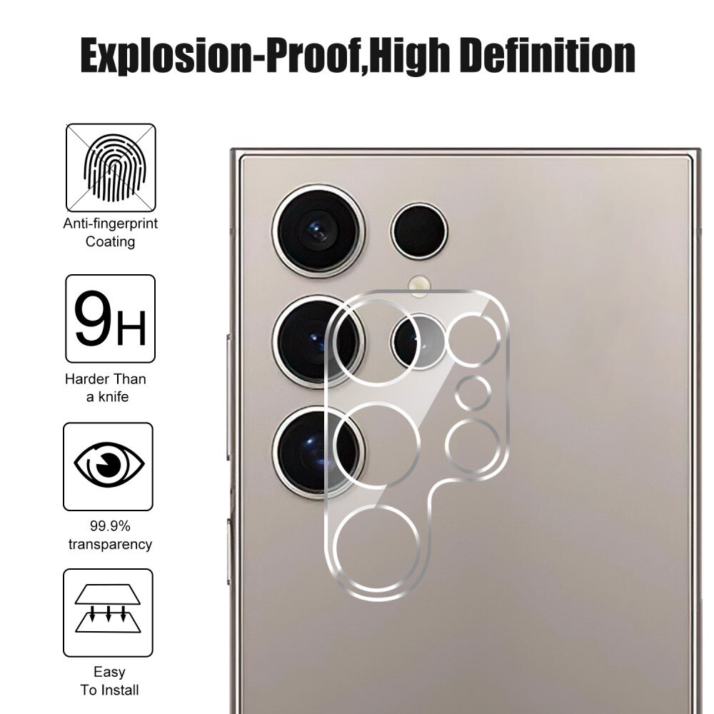 Protecteur d'objectif verre trempé Samsung Galaxy S25 Ultra