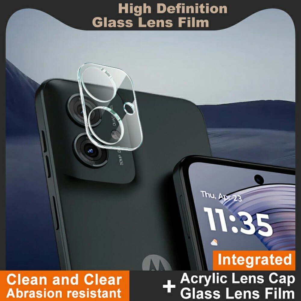 Protecteur de lentille en verre trempé 0,2 mm Motorola Moto G55, Transparent
