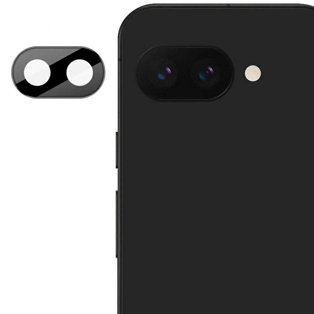 Protecteur de lentille en verre trempé 0,2 mm Google Pixel 9a, Noir