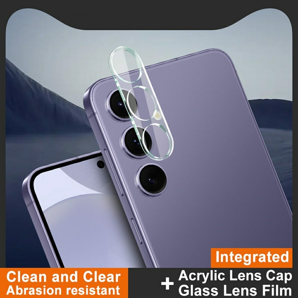 Protecteur de lentille en verre trempé 0,2 mm Samsung Galaxy S25, Transparent