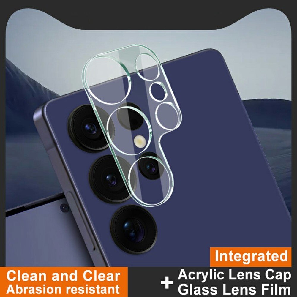 Protecteur de lentille en verre trempé 0,2 mm Samsung Galaxy S25 Ultra, Transparent