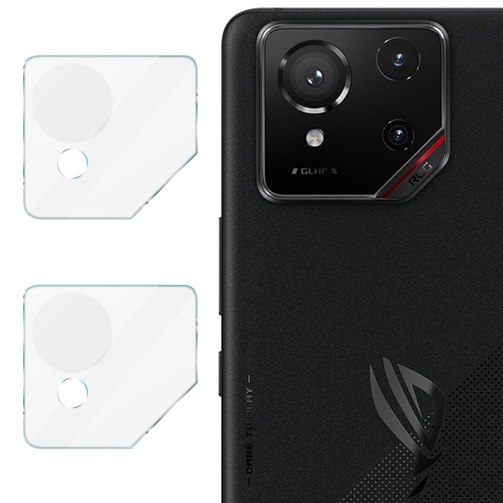 Protecteur de lentille en verre trempé 0,2 mm (2 pièces) Asus ROG Phone 9 Pro, transparent