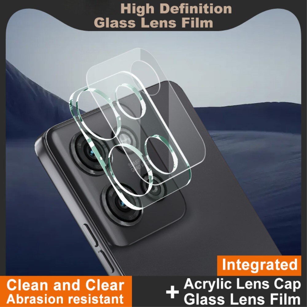 Protecteur de lentille en verre trempé 0,2 mm Motorola Moto G75, Transparent
