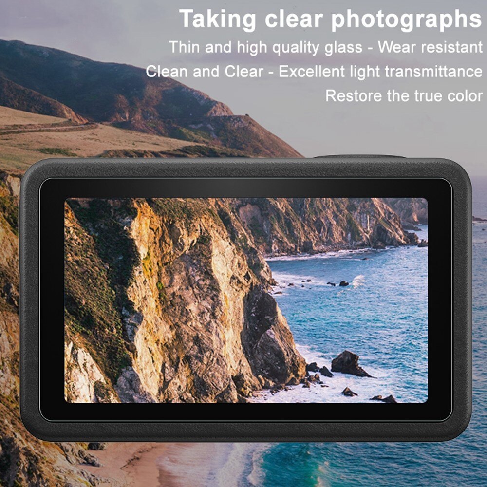 Verre trempé à couverture complète DJI Osmo Action 5 Pro Black
