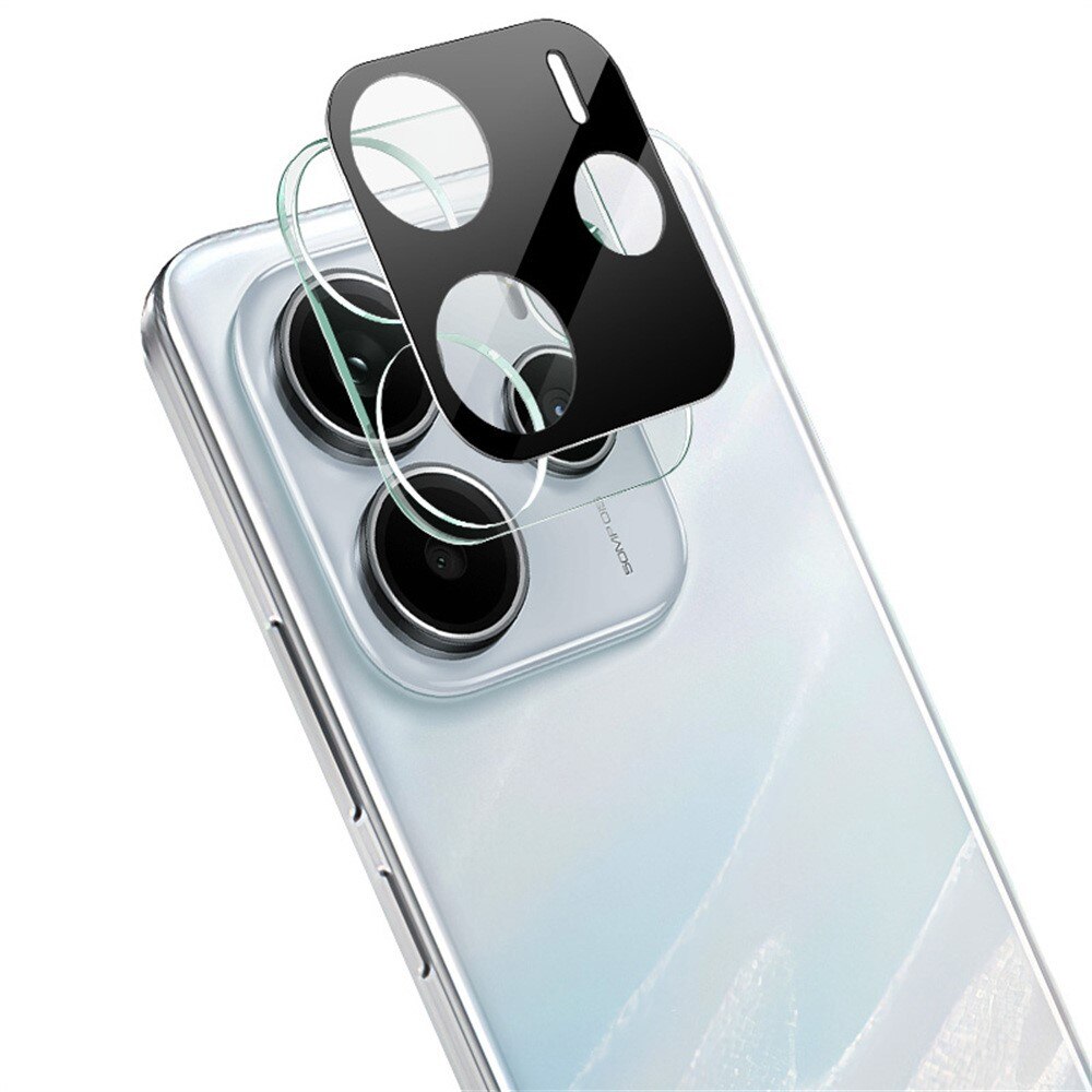Protecteur de lentille en verre trempé 0,2 mm Xiaomi Redmi Note 14 4G, Noir
