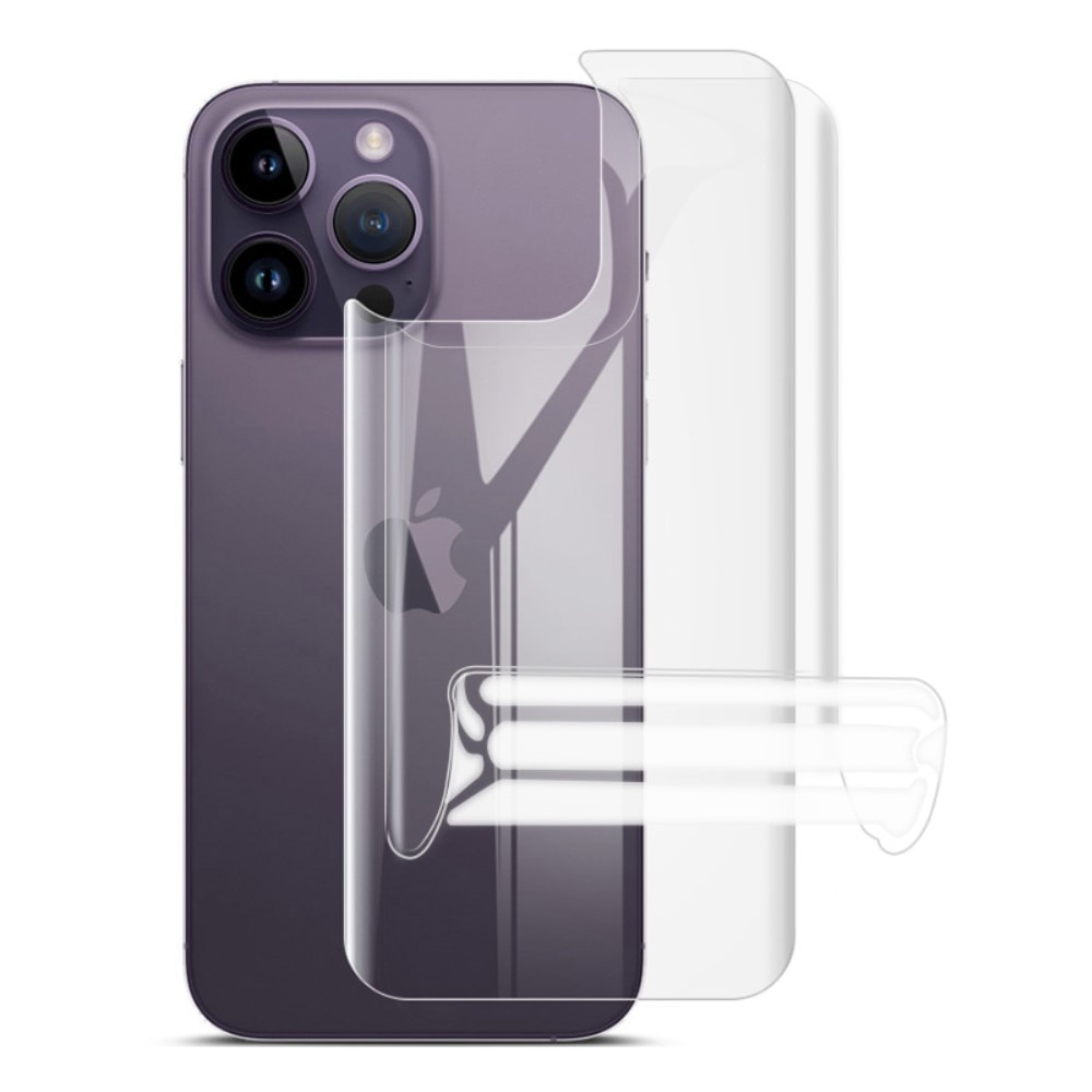 Hydrogel Film arrière (2 pièces) iPhone 14 Pro Max