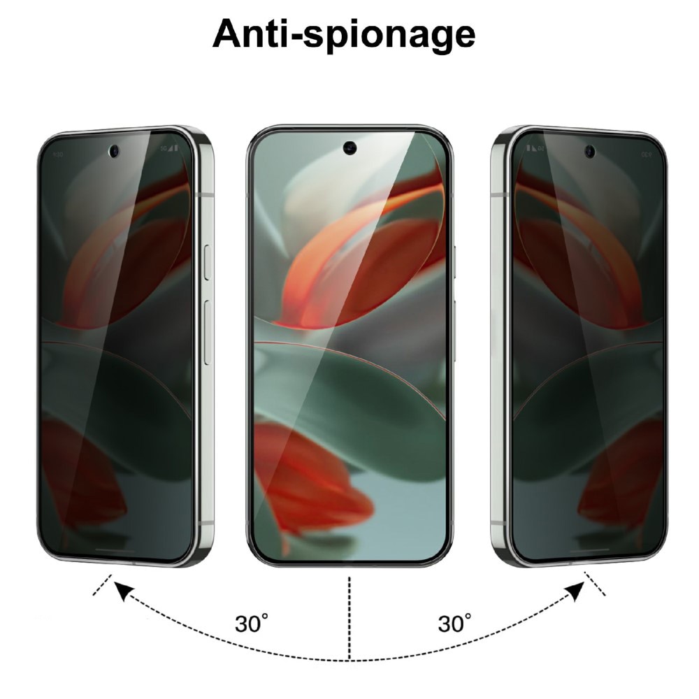 Protecteur d'écran de confidentialité en verre trempé Google Pixel 9 Pro XL