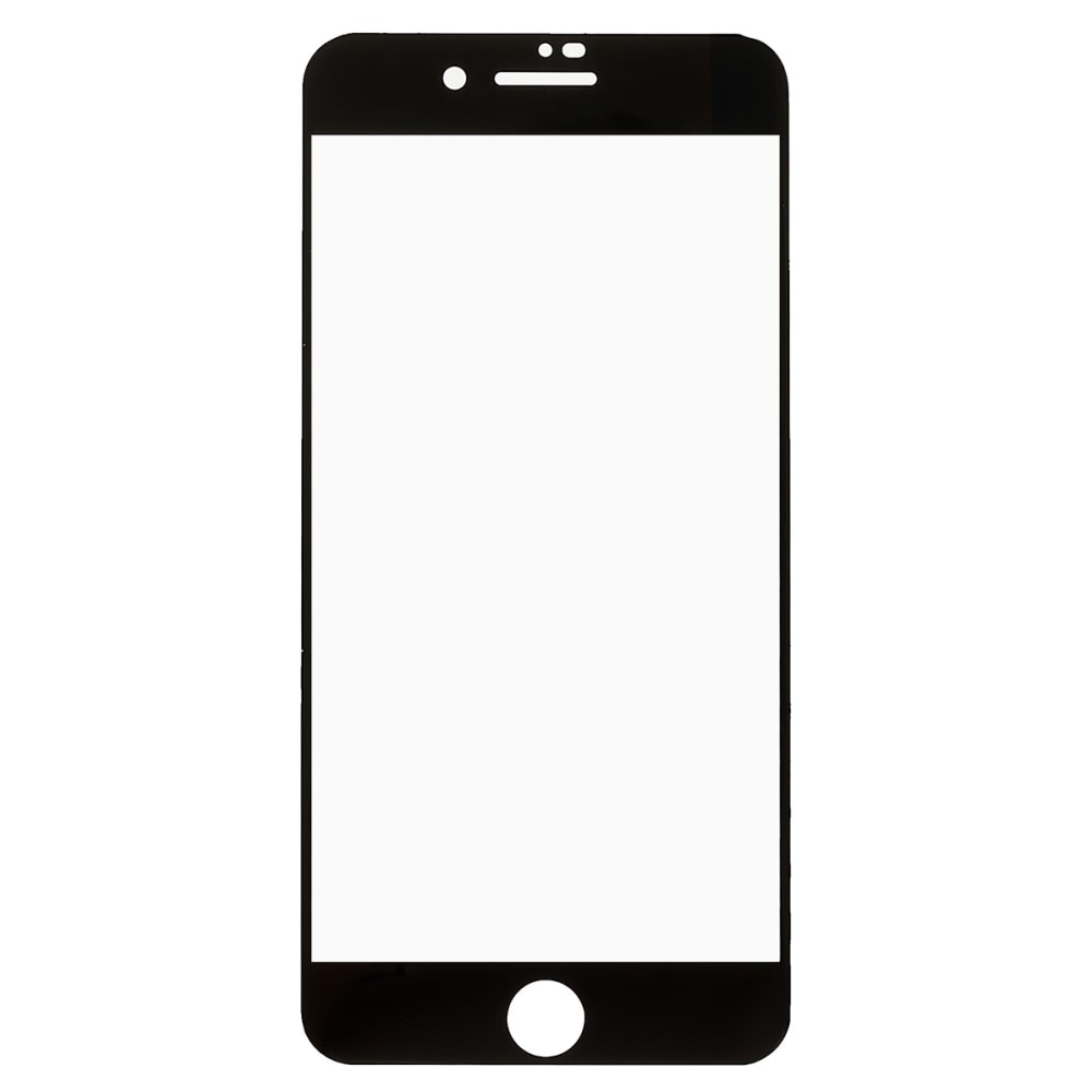 Protecteur d'écran complet verre trempé iPhone 7 Plus/8 Plus Noir