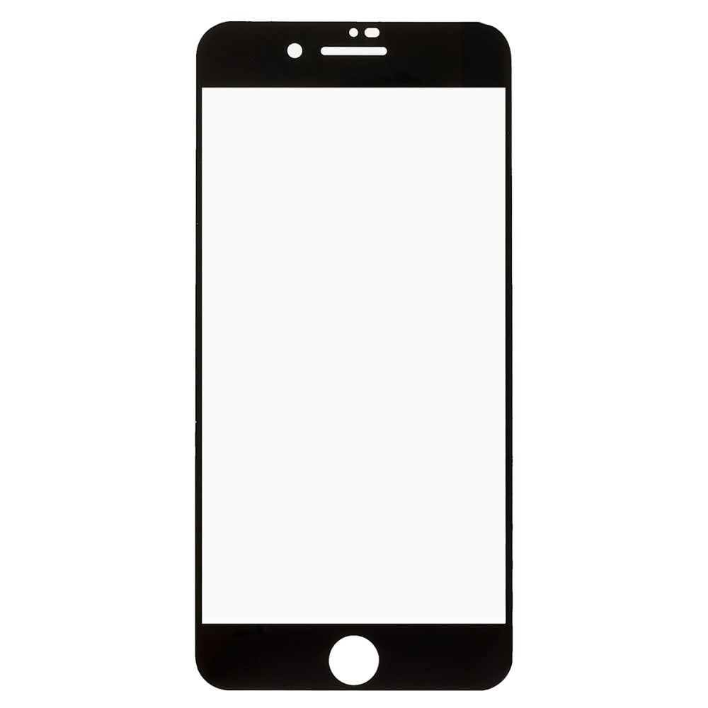 Protecteur d'écran complet verre trempé iPhone 7 Plus/8 Plus Noir