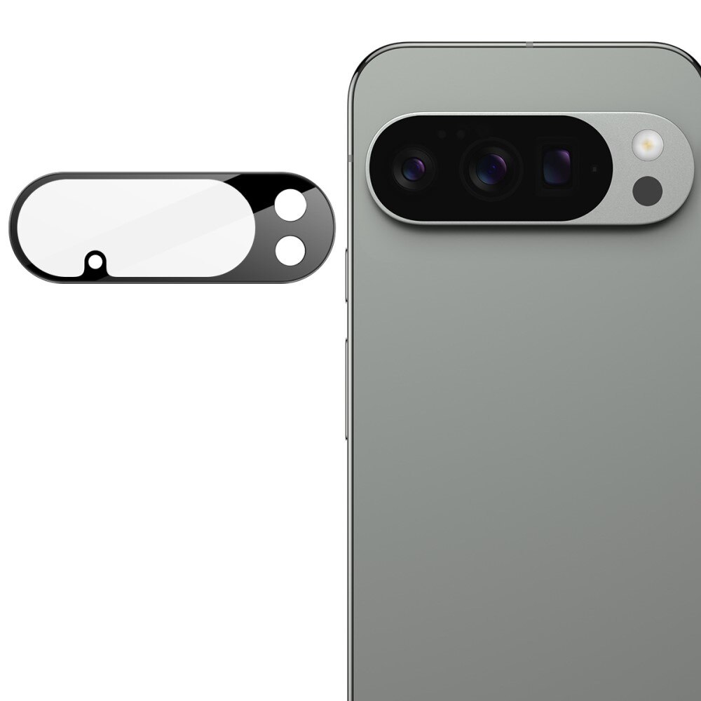 Protecteur de lentille en verre trempé 0,2 mm Google Pixel 10 Pro, Noir