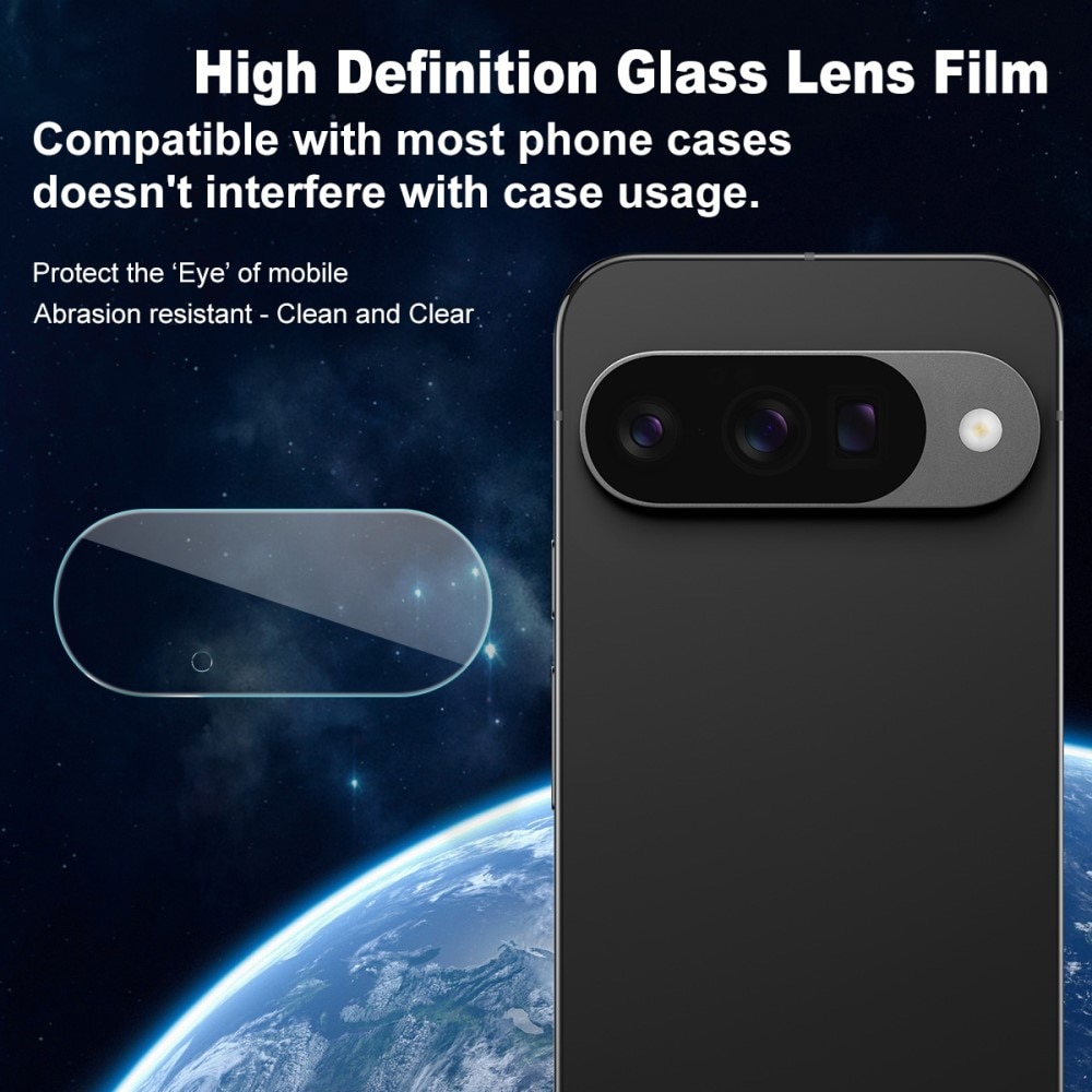 Protecteur de lentille en verre trempé 0,2 mm (2 pièces) Google Pixel 10, transparent
