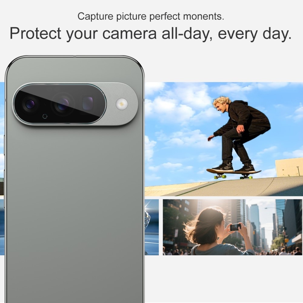 Protecteur de lentille en verre trempé 0,2 mm (2 pièces) Google Pixel 10, transparent