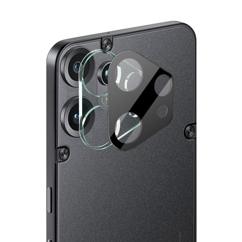 Protecteur de lentille en verre trempé 0,2 mm Nothing CMF Phone 2 Pro, Noir