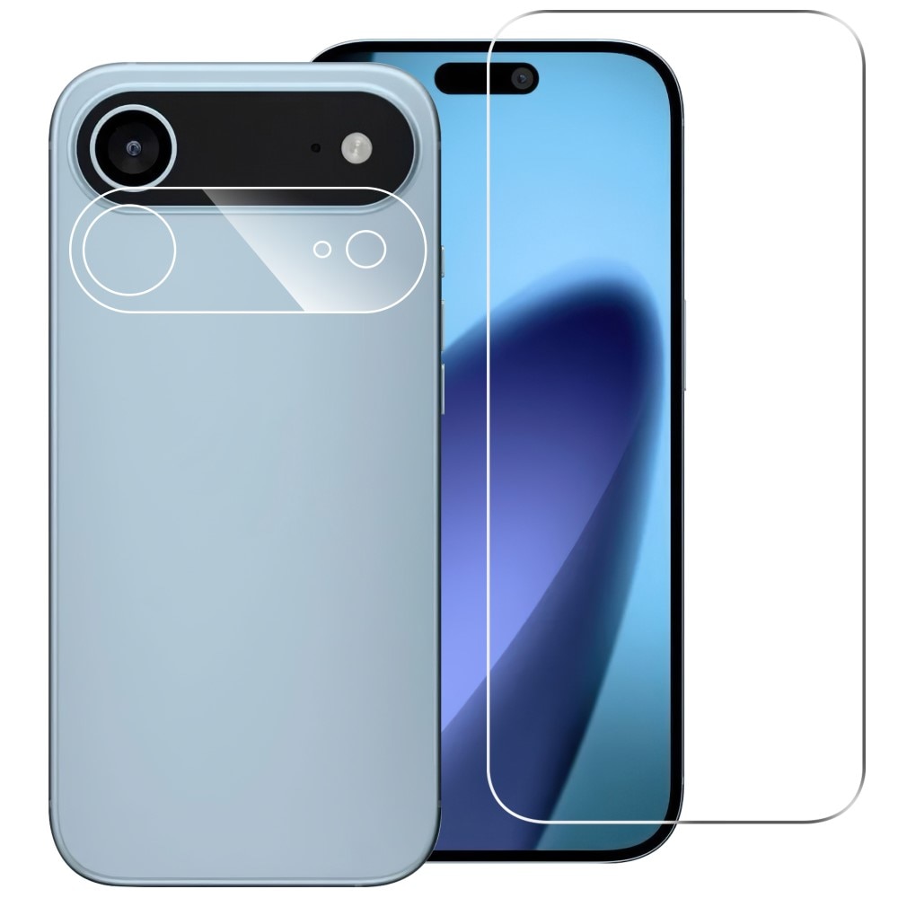 Protecteur d'écran et de caméra verre trempé iPhone 17 Pro