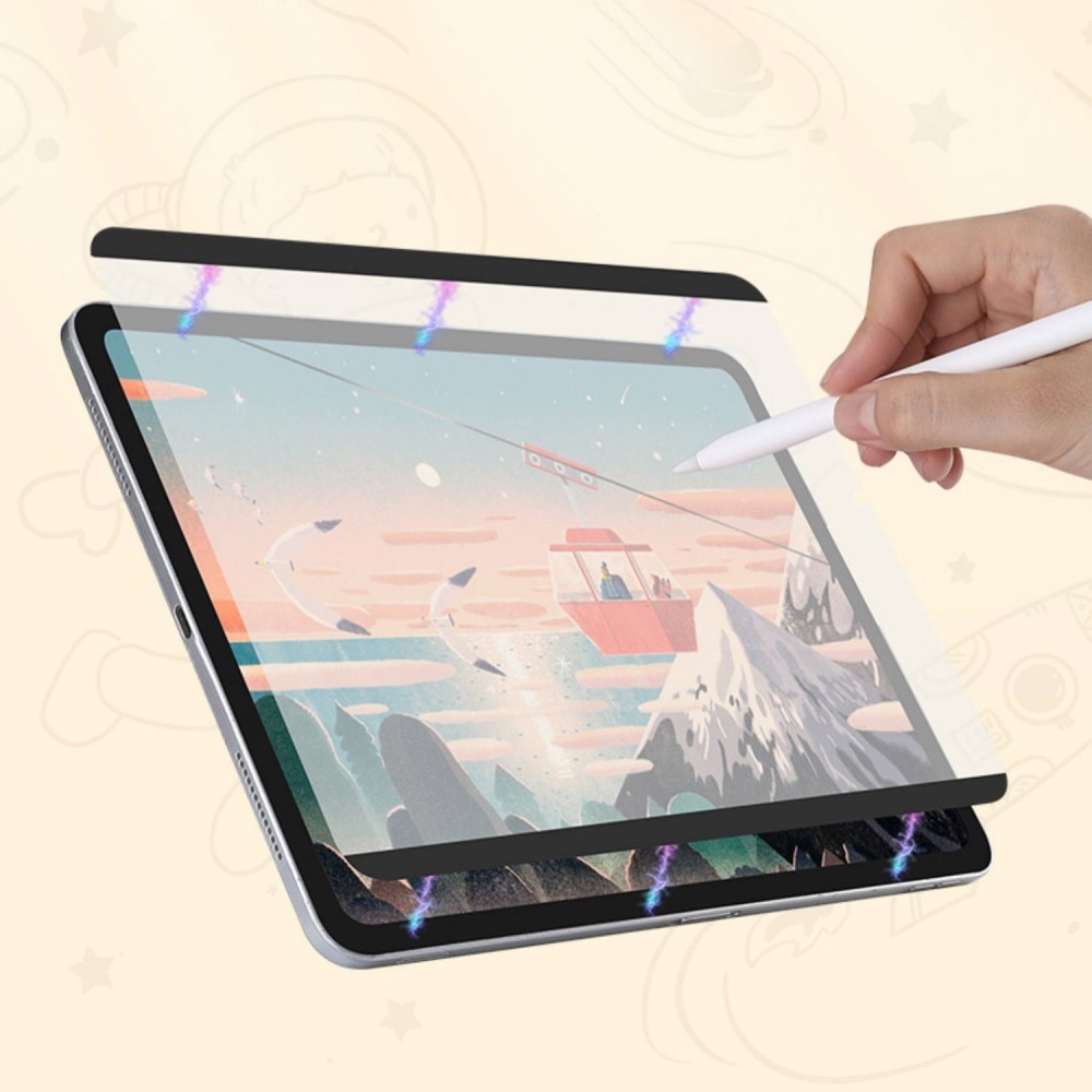 Protecteur d'écran magnétique semblable à papier pour iPad 10.2 7th Gen  (2019)