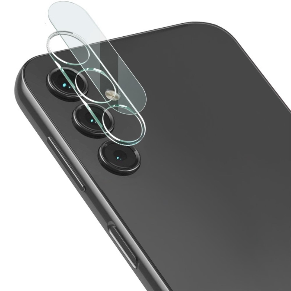 Kit pour Samsung Galaxy A14 : Coque portefeuille, protecteur d’écran et caméra protecteur
