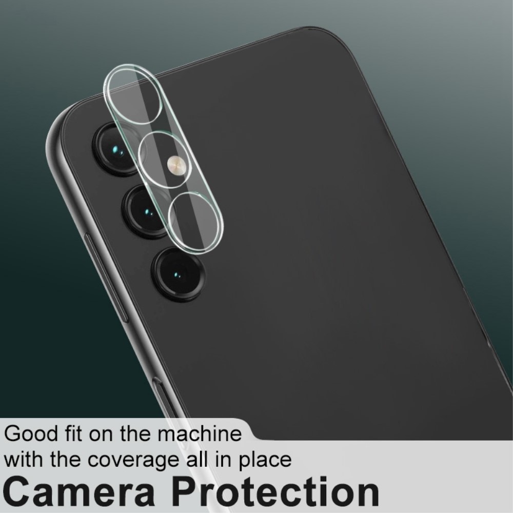 Kit pour Samsung Galaxy A14 : Coque portefeuille, protecteur d’écran et caméra protecteur