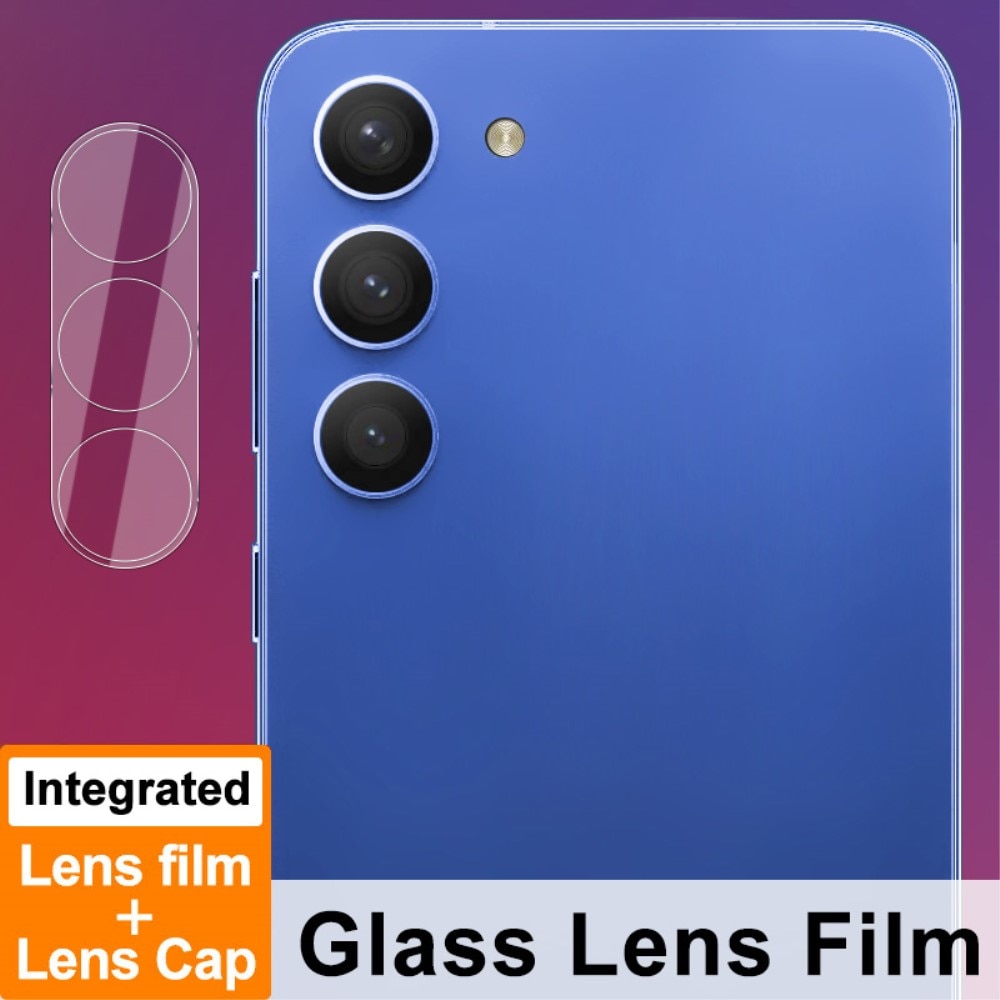 Protecteur de lentille en verre trempé 0,2 mm Samsung Galaxy S23/Galaxy S23 Plus, Transparent