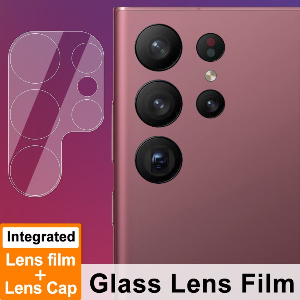 Protecteur de lentille en verre trempé 0,2 mm Samsung Galaxy S23 Ultra, Transparent