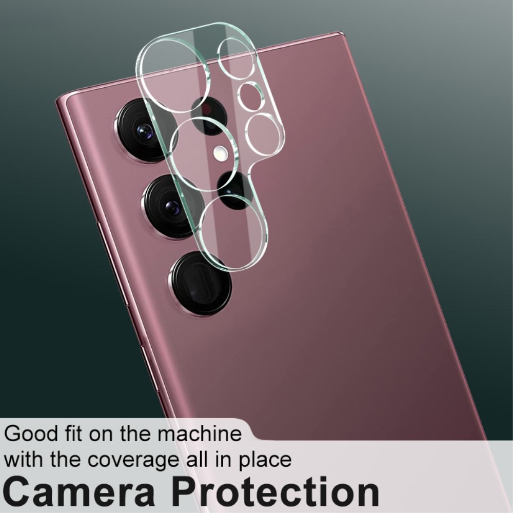 Protecteur de lentille en verre trempé 0,2 mm Samsung Galaxy S23 Ultra, Transparent
