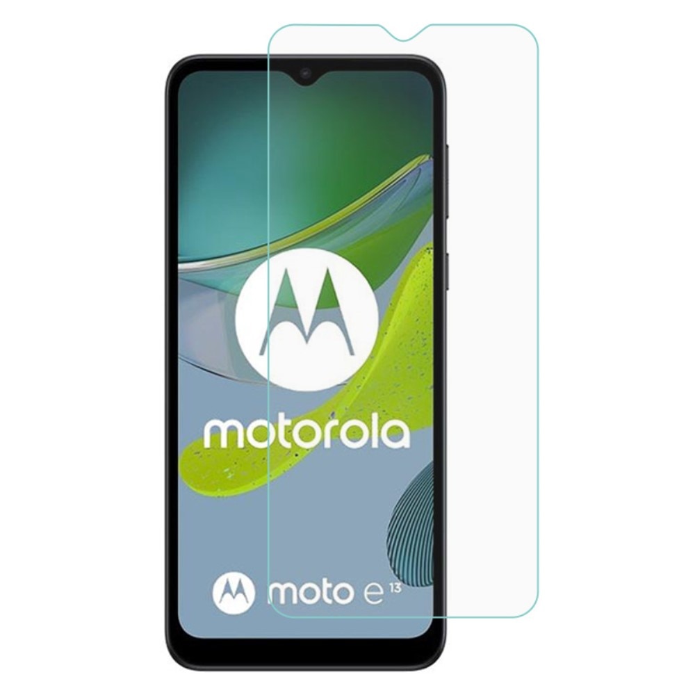 Protecteur d'écran en verre trempé 0.3mm Motorola Moto E13