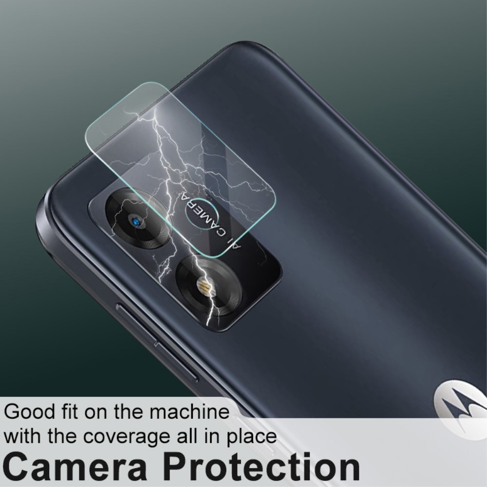 Protecteur de lentille en verre trempé 0,2 mm (2 pièces) Motorola Moto E13, transparent