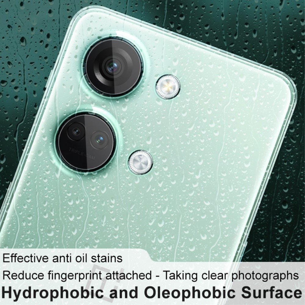 Protecteur de lentille en verre trempé 0,2 mm OnePlus Nord 3, transparent