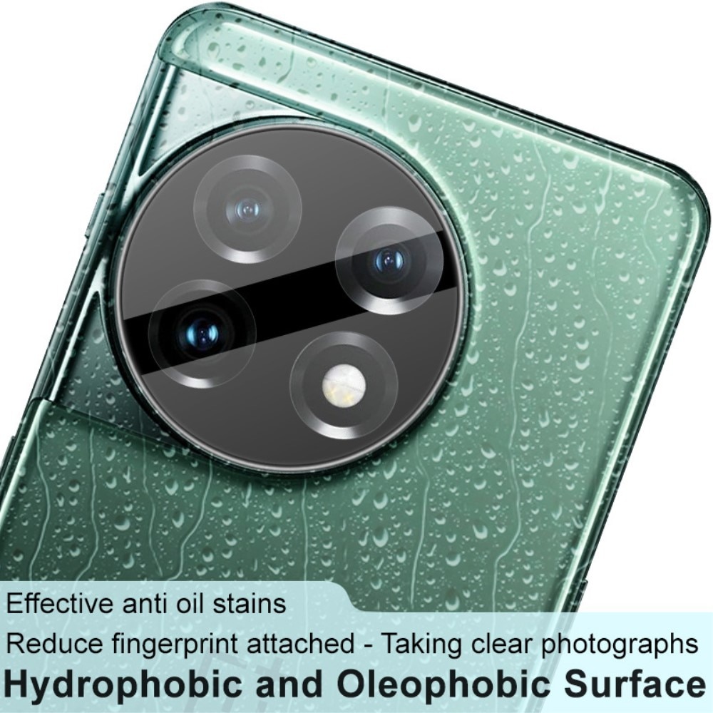 Protecteur de lentille en verre trempé 0,2 mm  OnePlus 11, Noir