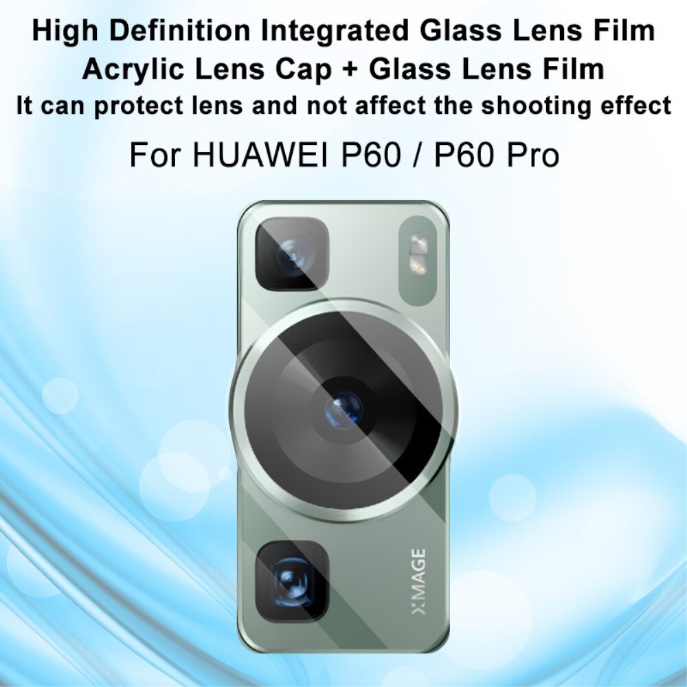 Protecteur de lentille en verre trempé 0,2 mm Huawei P60 Pro/P60, Transparent